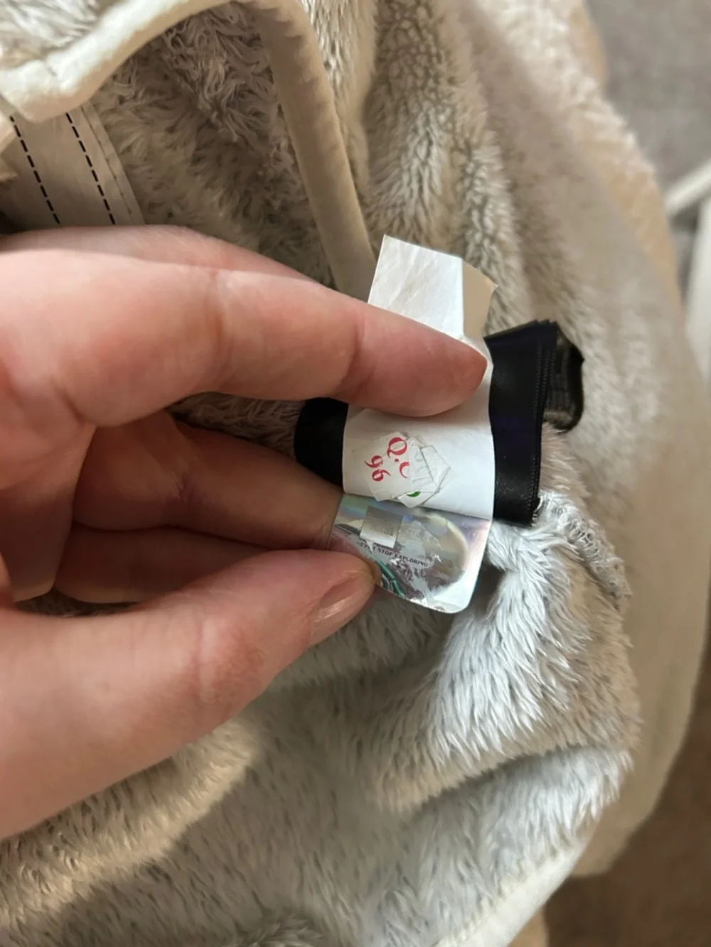 *closet clean out* The North Face Cream-White Quilted Hooded Jacket